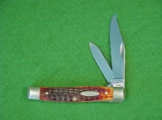 Vintage Case Xx Usa No Dot 2 Blade Square Jack Pocket Knife - 6292