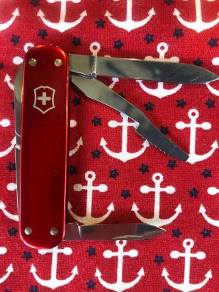Victorinox Director (executive) Swiss Army Knife In Red Alox