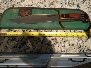 15 Inch Western Bowie Knife With Case