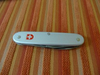 Perfect 1994 Wenger Switzerland Delemont Soldier Alox Swiss Army Knife 94