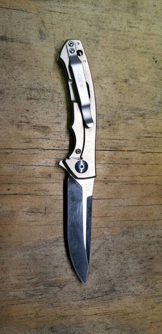 Kai Zero Tolerance Zt 0450 Sinkevich Folding Knife S35vn Stonewash Priority