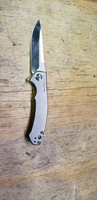 KAI Zero Tolerance ZT 0450 Sinkevich Folding Knife S35VN Stonewash PRIORITY 2