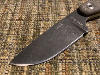 ESEE IZULA II Fixed Blade Knife w/ ARMATUS CARRY Kydex Sheath - Custom,  Modified 2