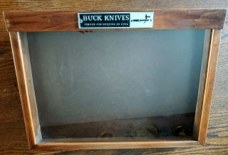 Custom Buck Knives Display Case