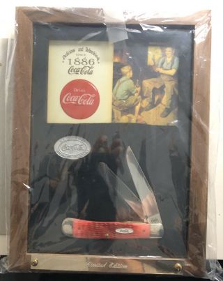 2004 Limited Edition Wr.  Case & Sons Case Xx Coca Cola Collector 