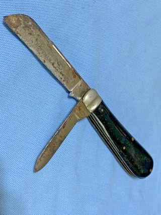 Schrade Cut Co Walden Ny Pocket Knife Ad: Complements Of Arnold Hoffman Co Inc.