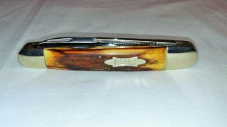 Case Xx Classic 53091 Stag Handled Large Whittler Knife - Made In Usa In 1990
