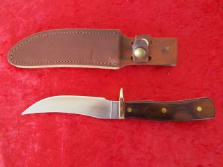 Schrade U.  S.  A.  160 - Ot Knife & Sheath " The Mountain Lion " 1990 - 93 -