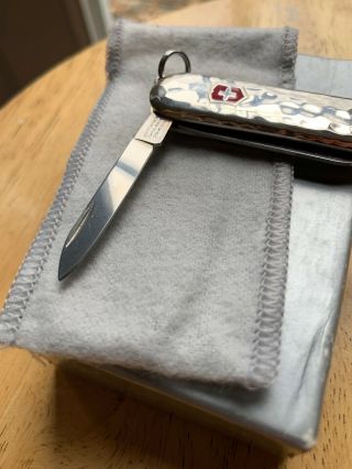 Victorinox Swiss Army Knife Classic SD Hammered Sterling Silver 53029 3