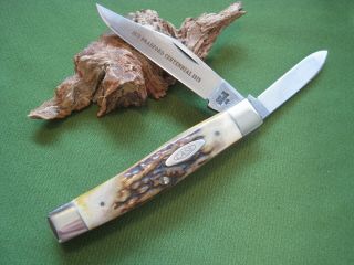 Case Xx 5292 Ssp Bicentennial Bradford Pa 1979 Knife 2 Blade Stag Horn