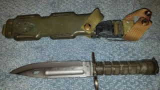Phrobis Lll M9 Buck Gen 3 Fighting Combat Knife Bayonet,  A Military Issued Knife