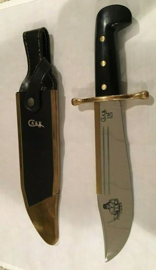 Case Xx Jim Bowie Knife With Leather And Brass Sheath 1836