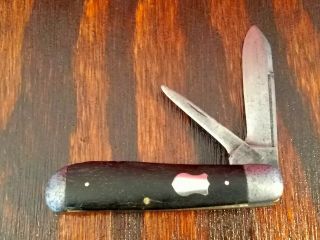 Vintage Challenge Cut Co 2 Blade Jack Folding Pocket Knife Made In Usa