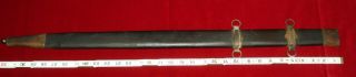 18 - 19 Century French German English Rapier Sword Scabbard Only