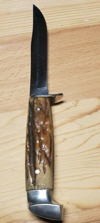 Case Stag Hunting Knife C.  1940 - 1965 Rare Old Vintage Knives