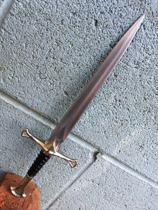 Vintage European Dagger Dirk Stiletto With Scabbard No Rapier Sword