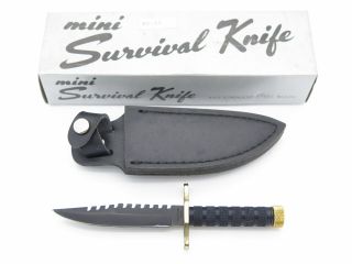 Vtg Explorer Kc - 10 Seki Japan Mini Buckmaster Style Survival Fixed Blade Knife
