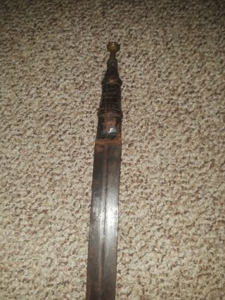 Antique Moroccan Sword North African Koummya Jambia All