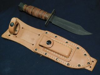 Minty 1990s Camillus Ny Us Issue Type Pilot Or Survival Knife W/scb