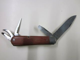 Wenger Delemont 1945 Old Cross Swiss Army Knife Sackmesser Couteau Militaire