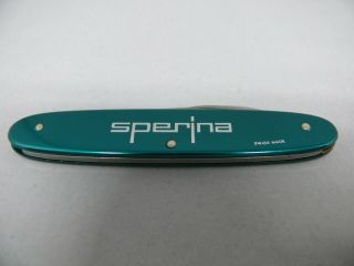 Sperina Victorinox 84mm Watch case opener Swiss Army Knife Blue / Green Alox 3