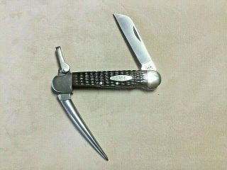Case Xx 62146 Rl Ss Marlin Spike Riggers Folding Pocket Knife Sailor Mariner