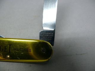 Victorinox 84mm Gold Alox Bantam Swiss Army Knife 3