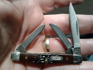 Case Xx Bradford Pa Usa 1992 6333 Stockman Pocket Knife