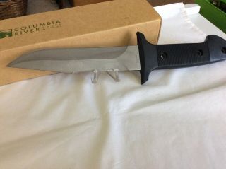 CRKT Sealtac II Bowie Knife unsharpened in the box Taiwan made Big sheath 3