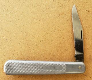 Big Chief 5 Inch Knife - Queen Steel 45 - Single Blade - Aluminum Handle