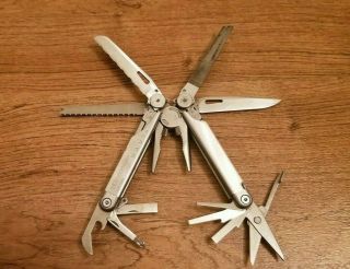 Leatherman Wave Multi - Tool - Pliers,  Knife,  Saw,  Scissors Etc (retired)