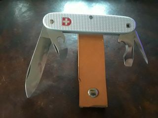 Wenger Swiss Army Knife 1991 Alox Soldier,  Silver