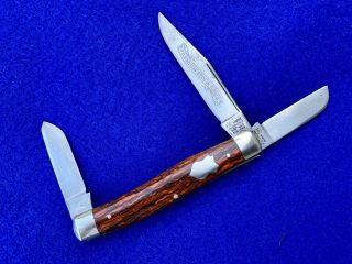 Vintage Ixl George Wostenholm Sheffield England Premium Stock Knife “oil The J”