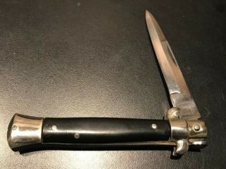 Vintage 1950s Italian Stiletto - Style Folding Blade Pocket Knife,  Nr