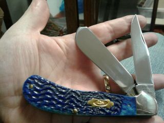 Case Xx Bradford Pa Usa 1991 Big Saddlehorn Pocket Knife