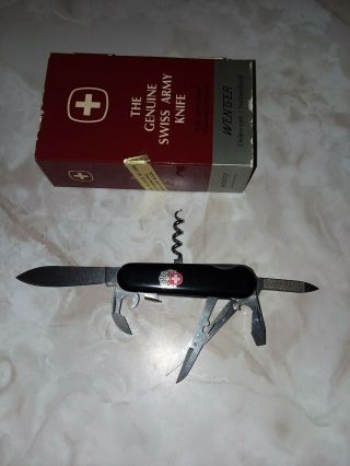 Vintage Wenger Dynasty Galahad 16621 Swiss Army Knife Sak - - W/ Orig.  Box