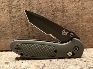 Benchmade Mini Griptilian Knife 556bkod S30v Od Green