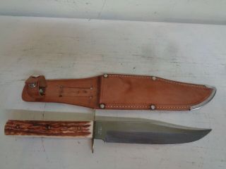 Bowie Knife Solingen Germany With Sheath