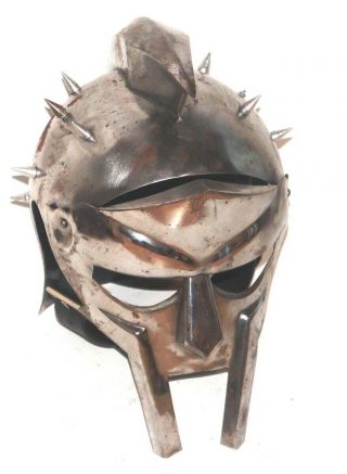 Gladiator Helmet Roman Arena Knight Maximus Armour Helmet