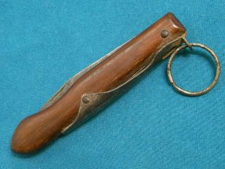 Vintage Okapi Germany Navaja Folding Hunter Survival Knife Knives Pocket Clasp