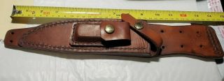 Steve Voorhis Or Other Bowie / Fighter? Knife Leather Sheath Only
