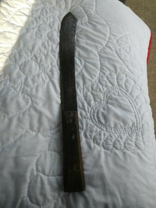 Antique 1840 - 1860 I.  Wilson Chear Steel 11 1/2 Inch Blade Knife