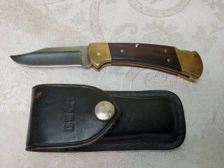 Buck Knife Model 112 With Matching 112 Sheath Usa Made Vintage