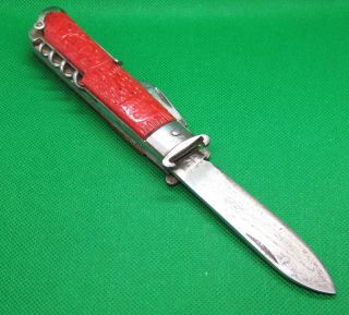 Vintage Ussr Folding Hunting Knife “1500 лет Тбилиси” - 1958 Very Rare