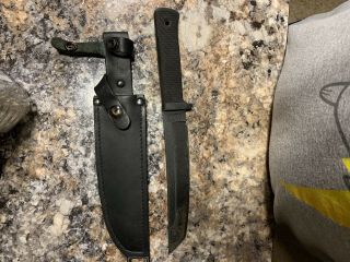 Discontinued Cold Steel Recon Tanto In Carbon V Steel,  Made In Usa 7 Inch Blade