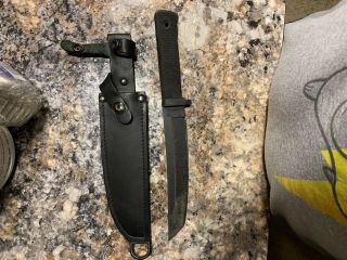 Discontinued Cold Steel Recon Tanto in Carbon V Steel,  made in USA 7 inch blade 2
