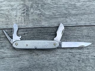 Victorinox Electrician Alox With Old Cross Swiss Army Knife