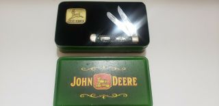 Case Xx John Deere 6254 Ss 2 Blade Trapper Folding Knife