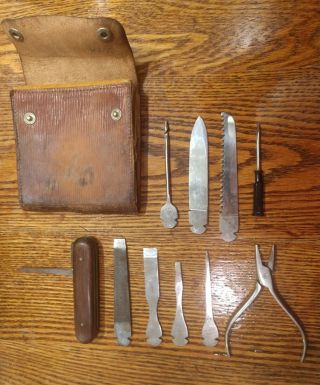 H.  Boker & Co.  Solingen,  Germany,  Multi Tool Pocket Knife Kit.  Seldom Seen