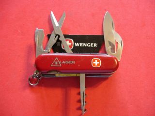 Ntsa Vintage Swiss Army Wenger Multifunction Pocket Knife " Laser "